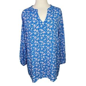 Stitch Fix l Mason & Belle V Neck Boho Blouse, Large